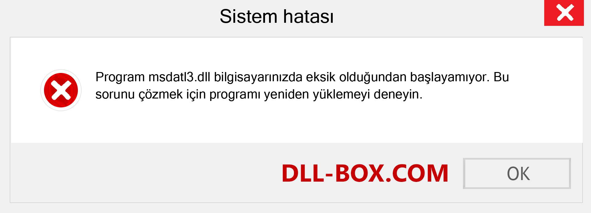 msdatl3.dll dosyası eksik mi? Windows 7, 8, 10 için İndirin - Windows'ta msdatl3 dll Eksik Hatasını Düzeltin, fotoğraflar, resimler